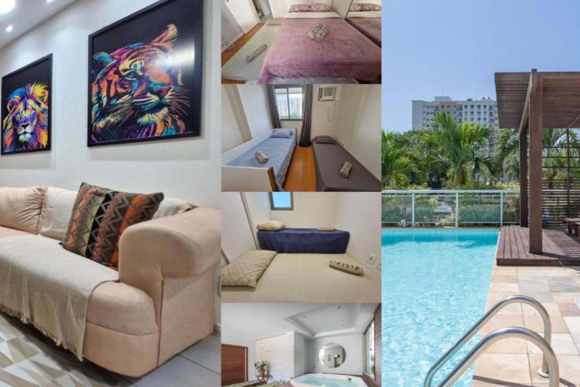 Apartment Barra Olimpico, Farmasi Arena, Rock In Rio, Parque Olimpico A Pe, Rio Centro, 2 Quartos Com Estacionamento, Portaria 24h, Piscina, Sauna E Parquinho Infantil - Ar Condicionado Sala E Quartos, Tv Com Streaming, Wi-fi 500 Mbps