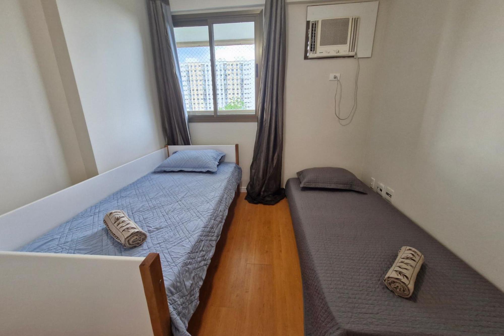 Barra Olimpico, Farmasi Arena, Rock In Rio, Parque Olimpico A Pe, Rio Centro, 2 Quartos Com Estacionamento, Portaria 24h, Piscina, Sauna E Parquinho Infantil - Ar Condicionado Sala E Quartos, Tv Com Streaming, Wi-fi 500 Mbps *